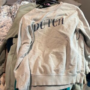 Dutch Bros Light Gray Sweatshirt